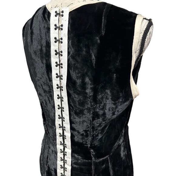 NWT JOSEPH Velvet Silk Hook Closure Peplum Blouse - Picture 8 of 9